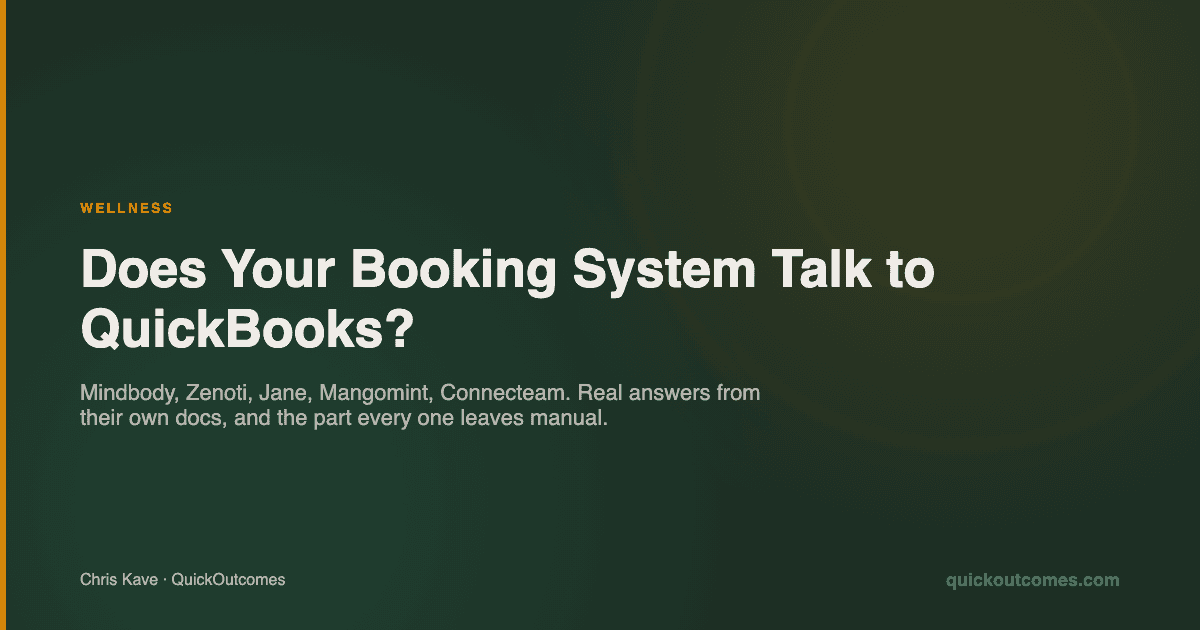 Does Your Booking System Talk to QuickBooks? Honest Answers for Spas and Massage Studios